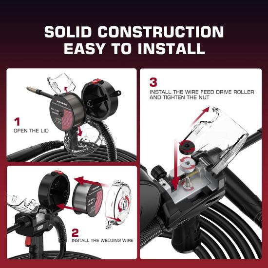 Spool Gun For Better Aluminum Welding