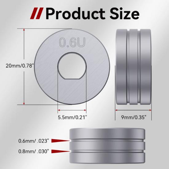 Drive Roll For Spool Gun