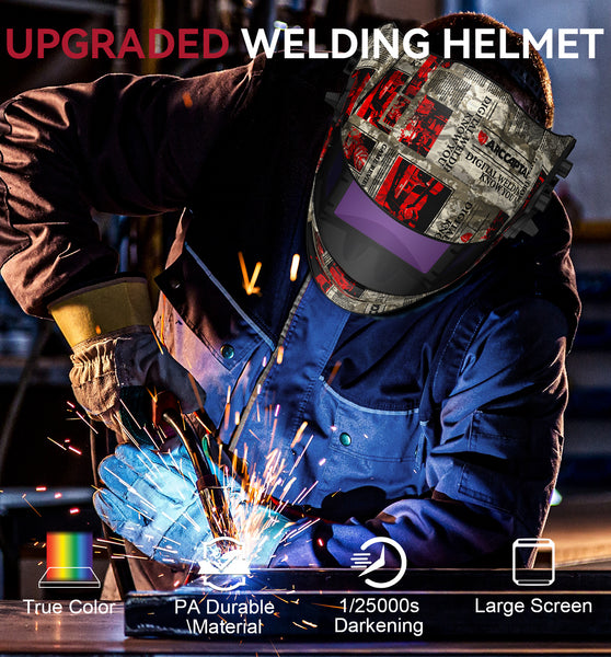 HYPERVIEW-L SERIAL: Super Large Viewing Welding Helmet 8.46