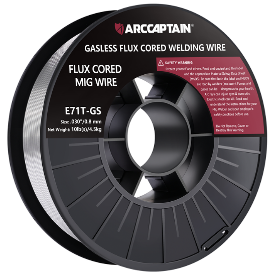 E71T-GS Flux Core Welding Wire Non-GAS Mild Carbon Steel Welding Wire 10 Lbs