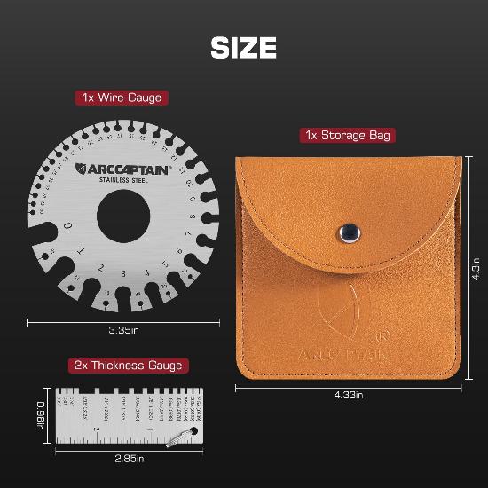 Wire Gauge Measuring Tool Metal Gauge