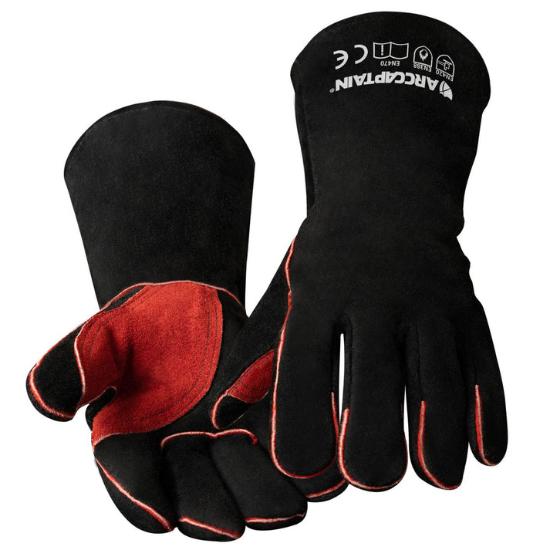 16 inches Multifunction Cowhide Leather Welding Gloves