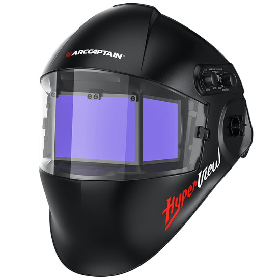 HYPERVIEW-L SERIAL: Side View Auto-Darkening Welding Helmet 8.46